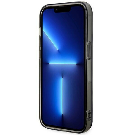 Oryginalne Etui IPHONE 13 PRO MAX BMW Pattern MagSafe (BMHMP13XHGPK) szare