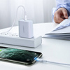 Ugreen MFi cable USB Type C cable - Lightning 3A 0.5 m white (US171)
