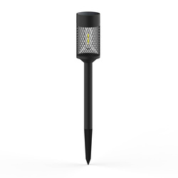 Forever Light Lampa solarna LED SUNARI FLS-15 Słupek stalowy czarny