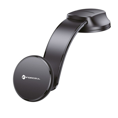 FORCELL F-Grip MagFlex uchwyt samochodowy do szyby/deski/kratki kompatybilny z MagSafe czarny