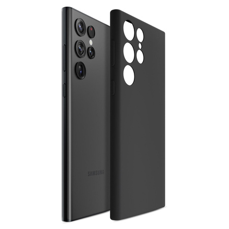 3MK SILICONE CASE SAMSUNG S24 ULTRA BLACK
