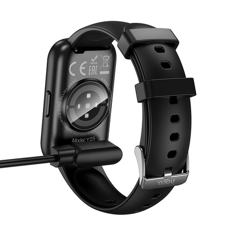 HOCO kabel do ładowania smartwatcha Y25 0,6 m czarny