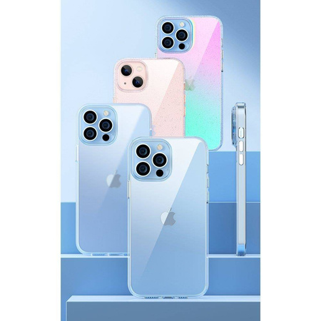 Kingxbar Elegant Series Hülle iPhone 13 Pro Hülle Rückseite transparent