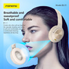 Foneng Słuchawki bluetooth BL51 (ANC + ENC) beżowe