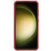 Wzmocnione etui Nillkin Super Frosted Shield Pro do Samsung Galaxy S23 FE - czerwone