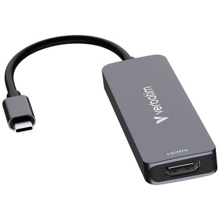 Adapter Hub Verbatim USB-C/HDMI/USB-A     3.2/USB-A 2.0 aluminiowy 32155