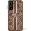 Guess 4G Printed Stripe - Etui Samsung Galaxy S23 (brązowy)
