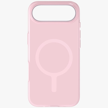 Etui UNIQ Clario do iPhone Air Magclick Charging różowy