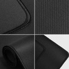 Podkładka pod mysz i klawiaturę dla graczy 1200 x 600 x 2 mm czarna z obszyciem
