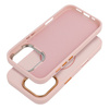 Futerał FRAME MAG COVER kompatybilny z MagSafe do IPHONE 13 MINI pudrowy róż