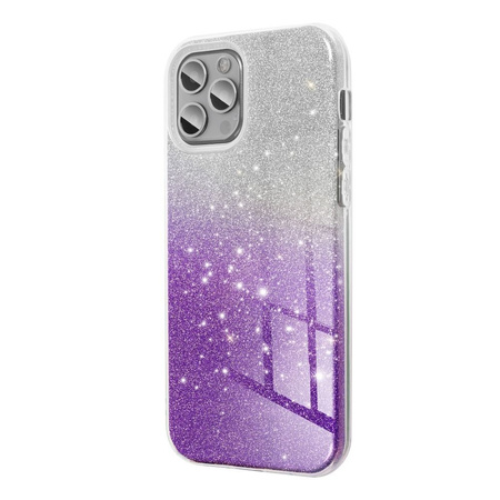 Futerał SHINING do IPHONE 7 Plus / 8 Plus transparent/fiolet