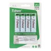 TCBEST bateria akumulatorowa R6 (AA) 950 mAh z gniazdem Typ C + kabel USB A do 4 x Typ C 4 szt