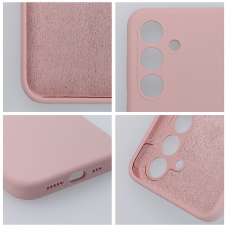 Futerał SILICONE 2mm do MOTOROLA G86 5G pudrowy róż