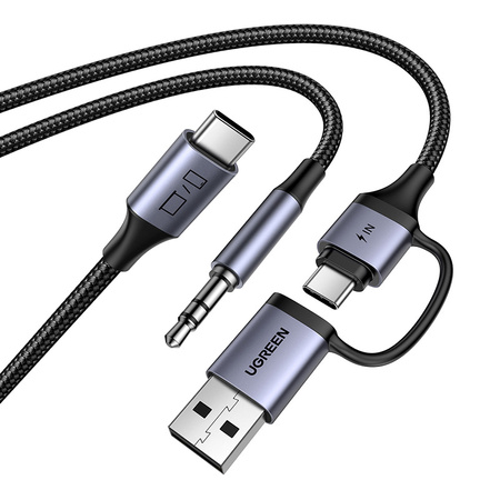 Sound Card Ugreen CM772, USB-C to 3.5mm + USB-C/A