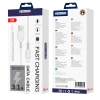 JELLICO Kabel KDS-32 Lightning USB 3.1A 2M weiss