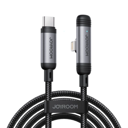 Kabel Joyroom S-A56 EnjoyX Series 90° USB-C - Lightning 30W 1,2m - czarny