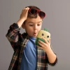Mini-Thermodrucker für Kinder mit Kamera und Camcorder - Grün