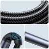 Joyroom Stereo-Audiokabel AUX 3,5 mm Miniklinke – USB-C für Telefon 1,2 m schwarz (SY-A07)
