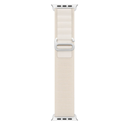 Sport-Schnallenarmband für Apple Watch 8/7/6/SE/5/4/3/2/1 (41, 40, 38 mm), Dux Ducis Armband GS-Version – Weiß