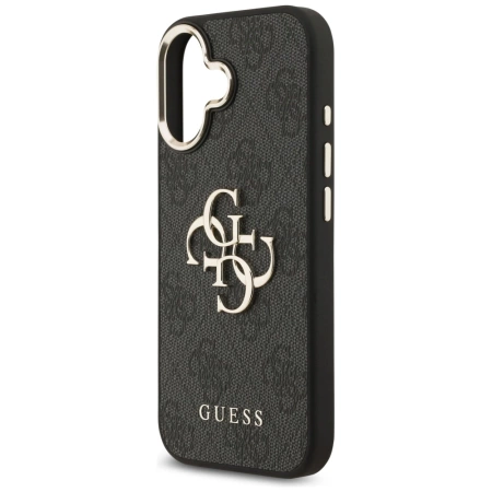 Guess 4G Big 4G Classic Logo Hülle für iPhone 17 - Schwarz und Gold