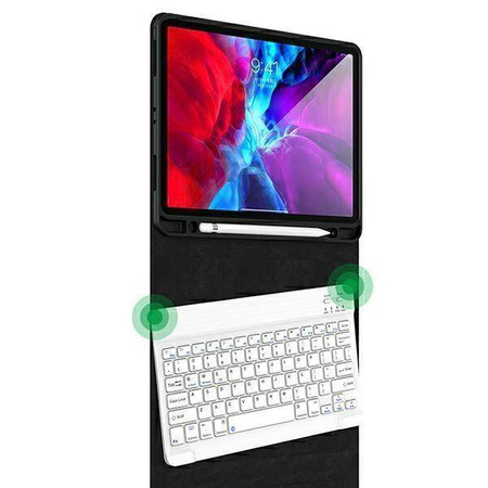 Etui IPAD PRO 11.0 2021 USAMS Winro Keyboard czarna klawiatura (IP011YRXX01) czarne