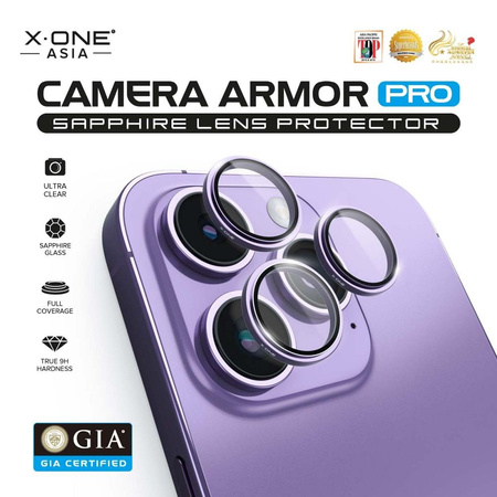 Szkło szafirowe X-ONE na obiektyw aparatu Camera Armor - do Samsung Galaxy S24