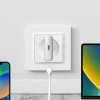 GaN Puro SLIMPRO 30W USB-C-Wandladegerät - Weiß