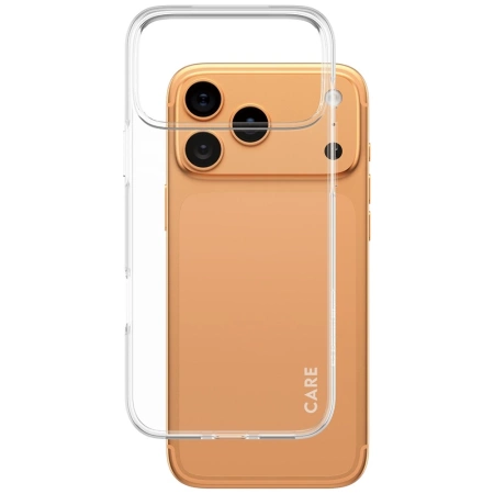 CARE by PanzerGlass Fashionable X-Ray Soft Basic Case for iPhone 17 Pro Max - Transparent