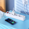 HOCO listwa zasilająca 4-gniazdowa + 2 x USB QC3.0 18W + Typ C PD 20W Aura NS1 biała