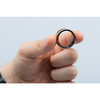 Smart Ring R11M- inteligentny pierścień ze stali ze stacją ładującą rozmiar 7 (17,3mm) złoty