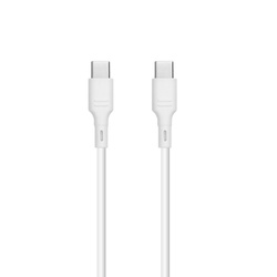 BLUE STAR kabel 3A 60W Typ C do Typ C DC-001CC3.0 1 m biały