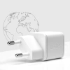 SBS TETRGAN1C20W 20W GaN Wall Charger with Power Delivery - White