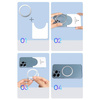 Baseus Halo Series Magnetring (2 Stück / Packung) silber (PCCH000012)