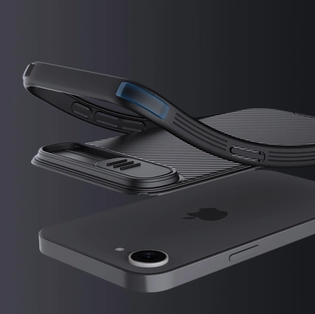Nillkin CamShield Pro Magnetic Case for iPhone 16e - Black