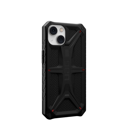 UAG Monarch - Schutzhülle für iPhone 14 Plus (Kevlar-Schwarz)