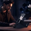 Nillkin Bumper Ledertasche Pro für iPad Air 13&quot; (2024) - Schwarz