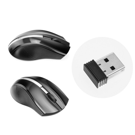 Mysz / Myszka  ART  bezprzewodowa-optyczna USB AM-97 czarna