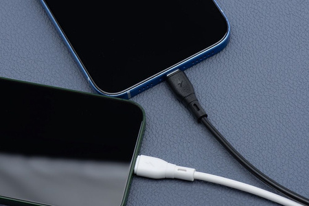 BLUE STAR kabel ECO 2,4A USB A do Lightning PJ68-24-2.4 1m biały