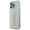Original Handyhülle IPHONE 16 PRO MAX Karl Lagerfeld Hardcase IML Rhinestones Logo (KLHCP16XHKLSTDCT) transparent