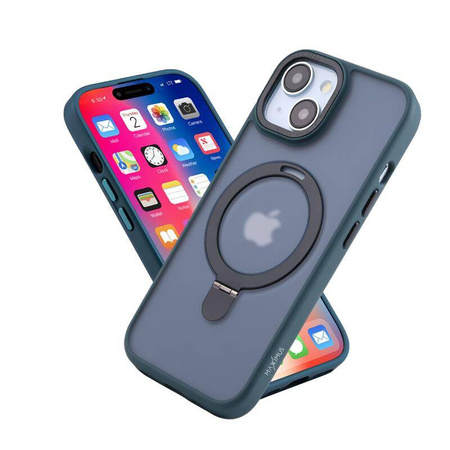 MX KICKSTAND MAGSAFE CIRCLE IPHONE 15 PRO MAX (6.7), GREEN // ZIELONY
