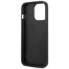 Original Handyhülle IPHONE 13 PRO Karl Lagerfeld Hardcase Perforated Allover (KLHCP13LPTLK) schwarz