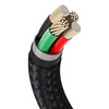 Baseus Cafule Series Metal Data Cable USB to IP 2.4A 0.25m Black