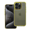Futerał MATRIX CLEAR do IPHONE 15 żółty