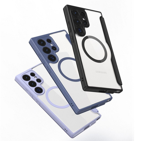 DUX DUCIS Skin X Pro - futerał z klapką kompatybilny z MagSafe do Samsung S24 czarny