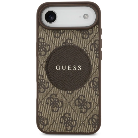 Guess 4G Circle Classic Logo MagSafe case for iPhone Air - brown