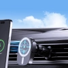 Dudao FW11 car phone holder with 15W inductive charger for air vent / cockpit - black