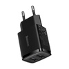 Baseus  Compact  Charger 2U 10.5W EU Black