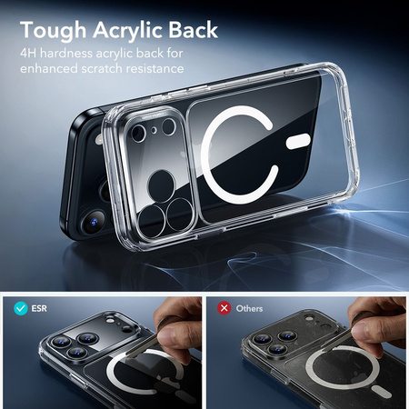 ESR CLASSIC HYBRID MAGSAFE & TEMPERED GLASS IPHONE 17 PRO CLEAR