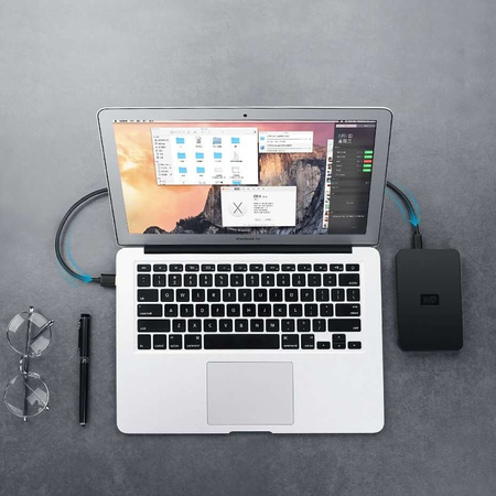 Ugreen Kabel USB - Mini-USB 480 Mbit/s 1 m schwarz (US132 10355)