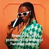 Szkło hartowane PanzerGlass Ultra-Wide Fit z filtrem odblasków i niebieskiego światła z pozycjonerem na iPhone 15 Pro Max